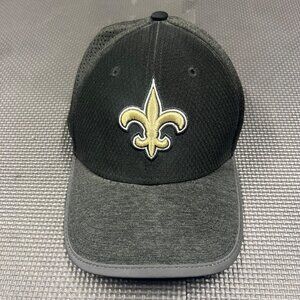 New Era 59Fifty Official On-Field New Orleans Saints Football Cap Flex Fit Perfo
